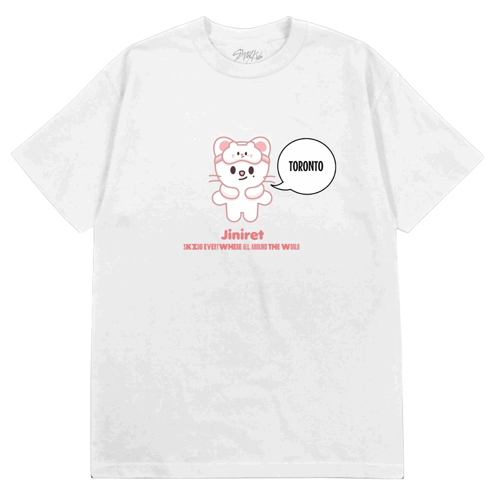 SKZOO T-SHIRT CITY VER. (JINIRET, TORONTO) – Stray Kids