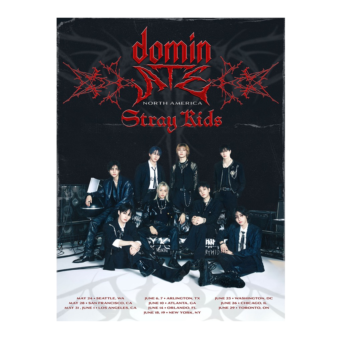 dominATE TOUR POSTER