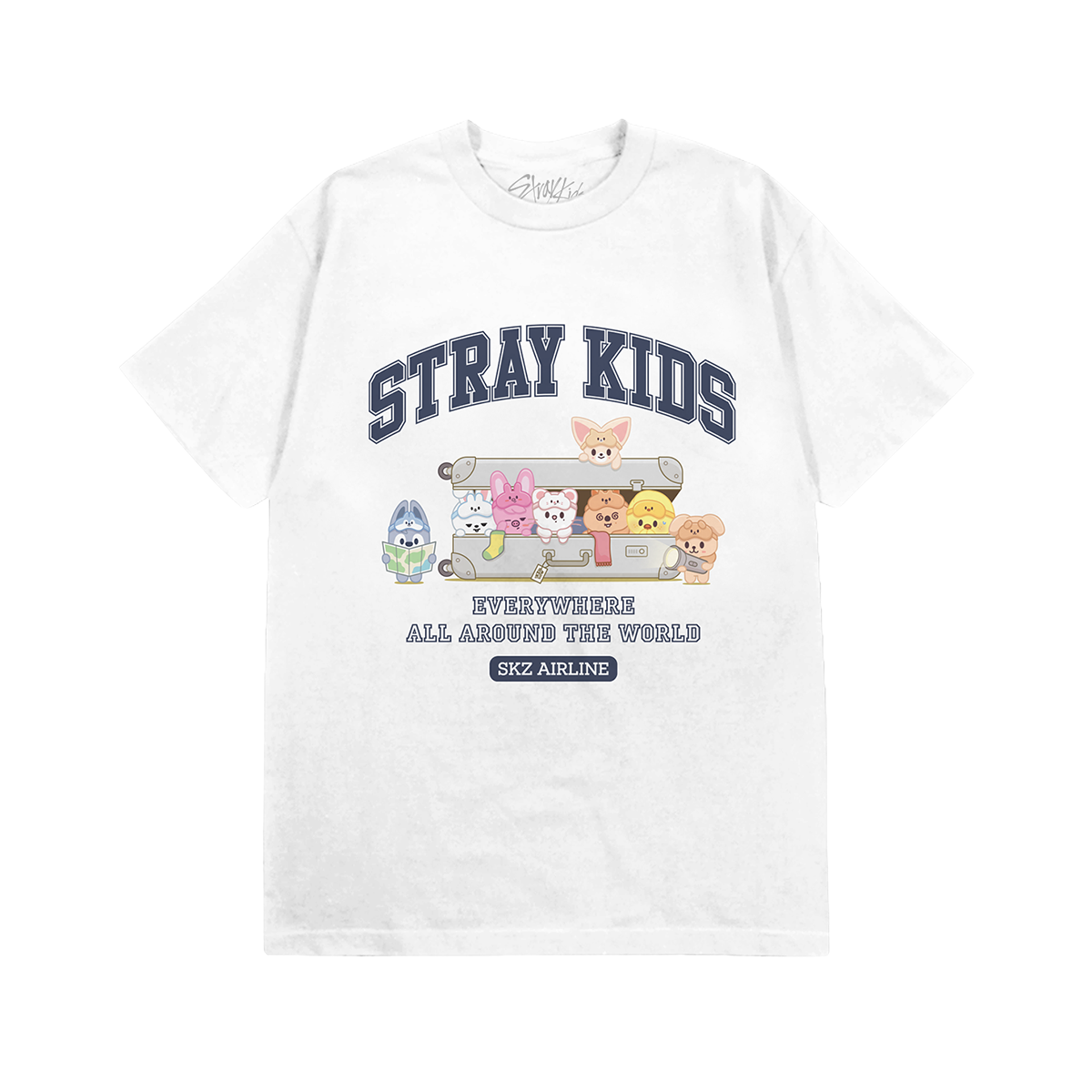 SKZOO T-SHIRT STAY AIRLINE Ver. – Stray Kids