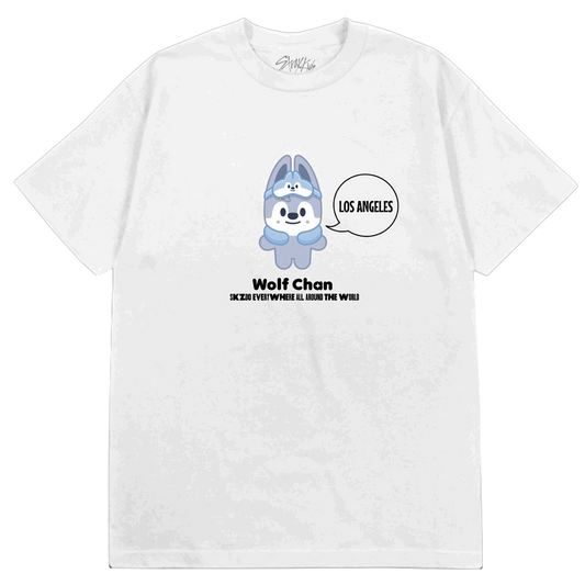SKZOO T-SHIRT CITY VER. (WOLF CHAN, LOS ANGELES)