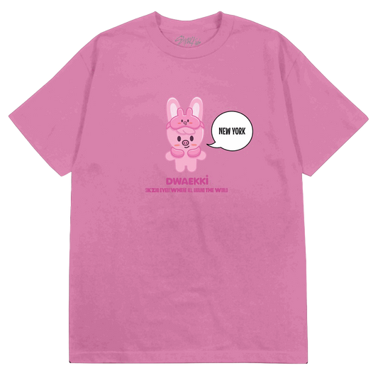SKZOO T-SHIRT CITY VER. (DWAEKKI, NEW YORK)