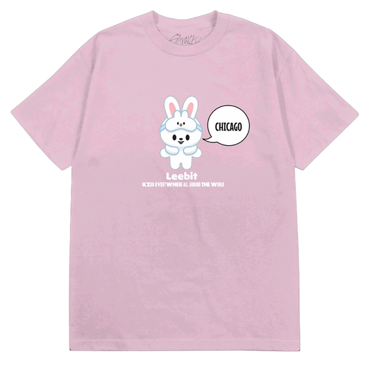SKZOO T-SHIRT CITY VER. (LEEBIT, CHICAGO)