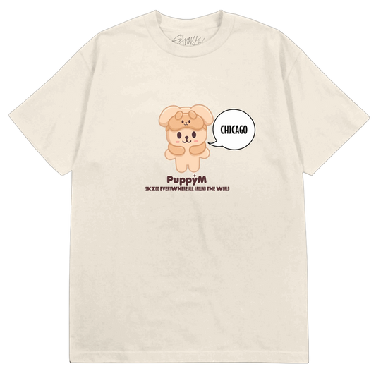 SKZOO T-SHIRT CITY VER. (PUPPYM, CHICAGO)