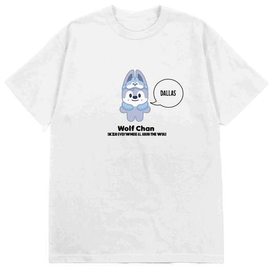 SKZOO T-SHIRT CITY VER. (WOLF CHAN, DALLAS)