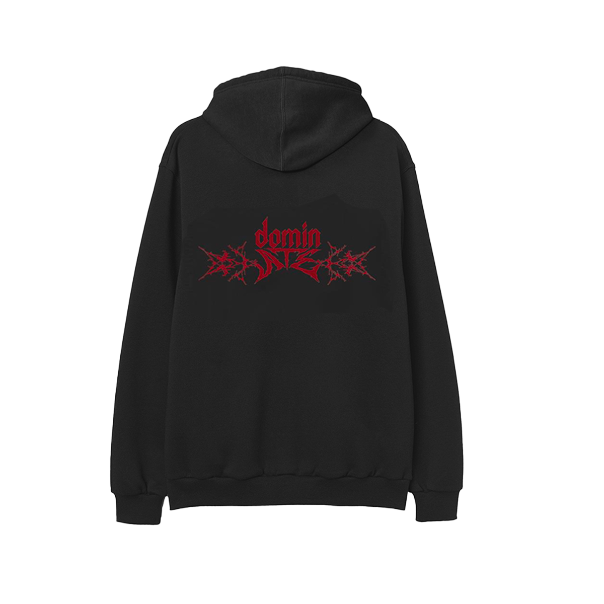 dominATE TOUR BLACK ZIP-UP HOODIE