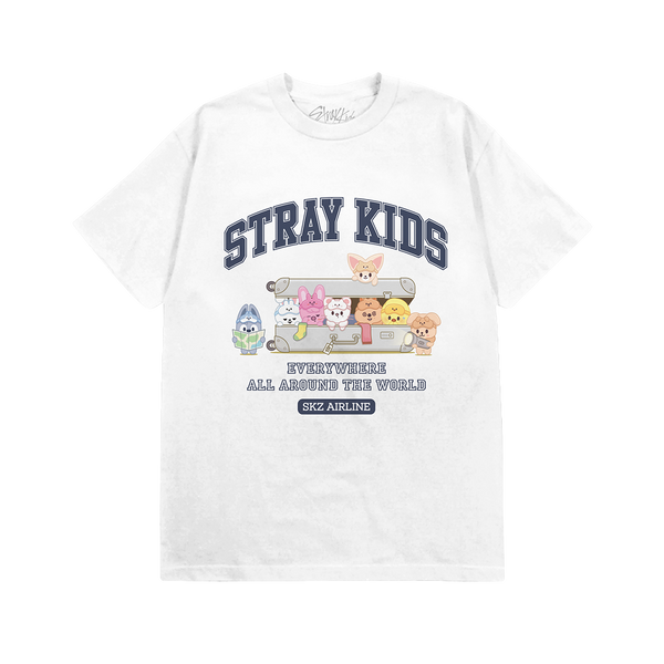 SKZOO T-SHIRT STAY AIRLINE VER. – Stray Kids
